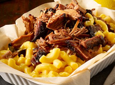 Delicious Mac and Cheese at Dickey's Barbecue Pit