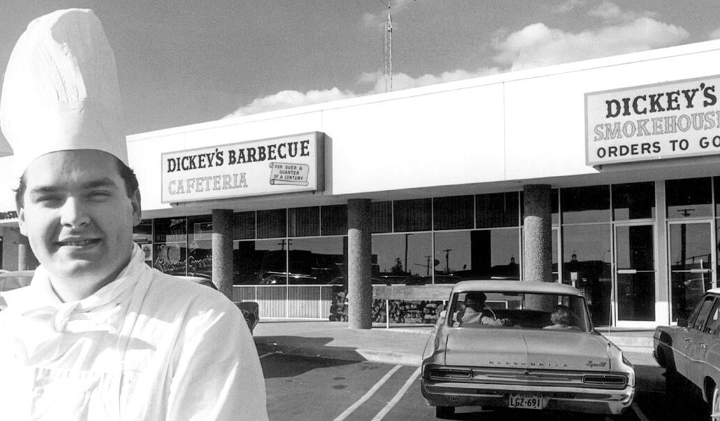 Vintage Dickey's Barbecue Cafeteria