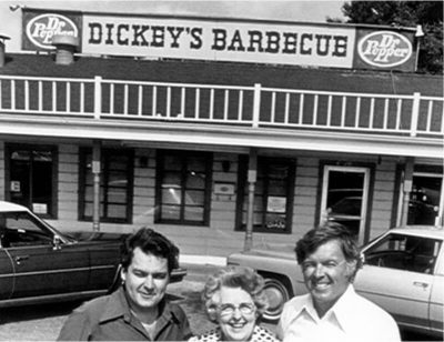 Vintage Dickey's Barbecue Pit Photo