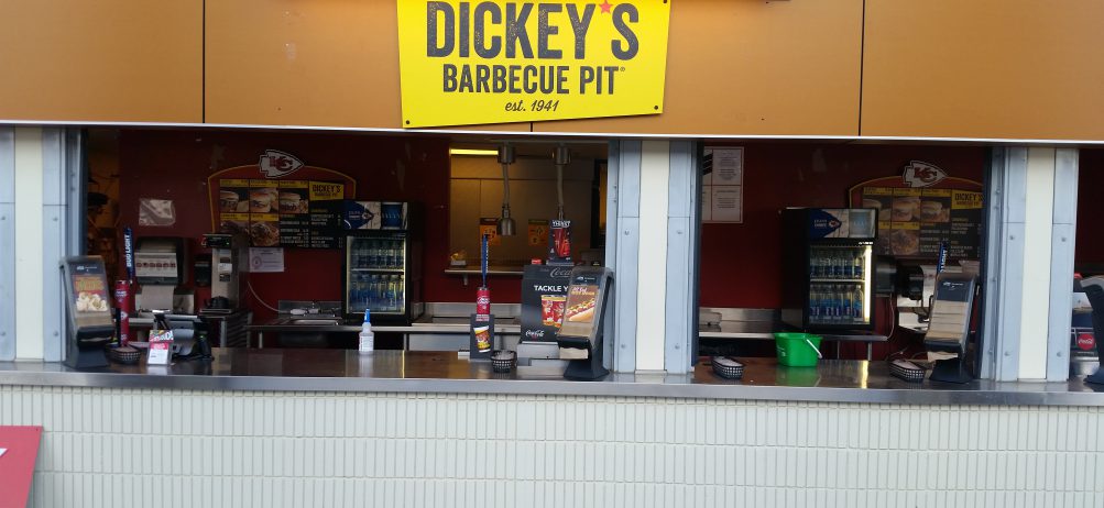 Dickey’s Barbecue Pit Scores at Arrowhead Stadium in Kansas City