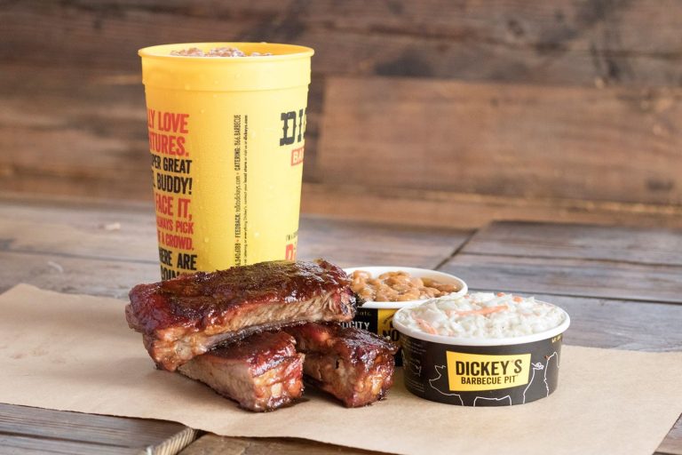 Dickey's barbecue clearance pit rib plate