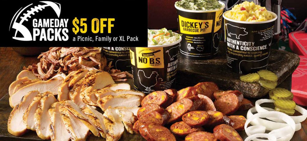 Score a Legit Deal this Game Day at Dickey’s