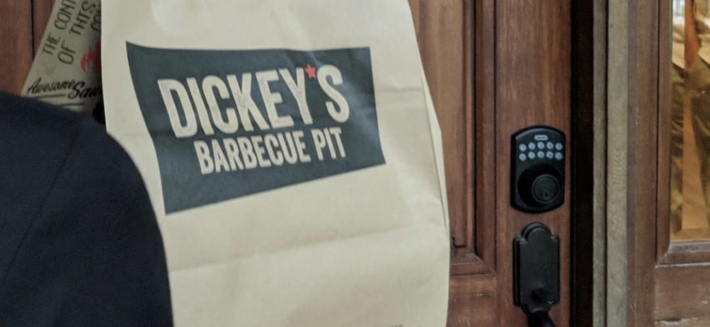 Free Delivery Through March at Dickey’s Barbecue Pit