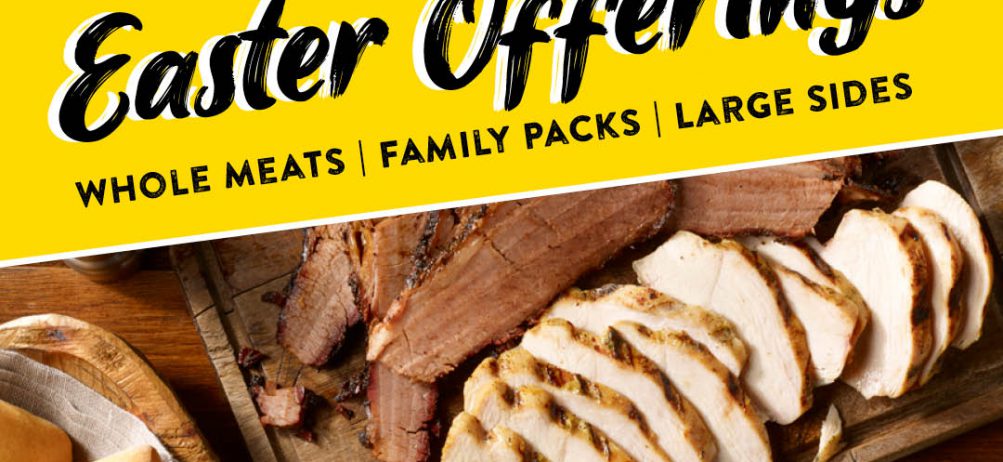 Dickey’s Barbecue Pit Celebrates Easter with Free Delivery and Family-Sized Meals