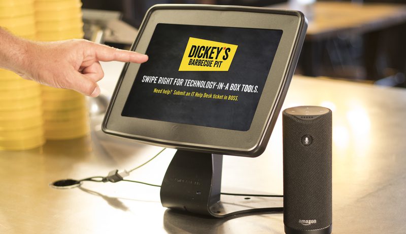 Dickey’s Barbecue Pit Incorporates “Hey Alexa” to Enable Key Business Functions