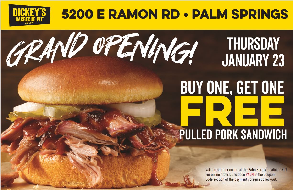 Dickey's Palm Springs Grand Opening