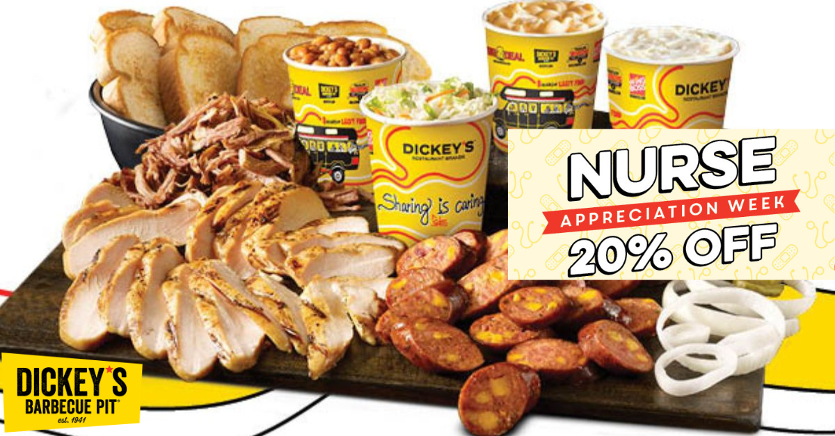 DIckey's BBQ, Nurse Appreciation week