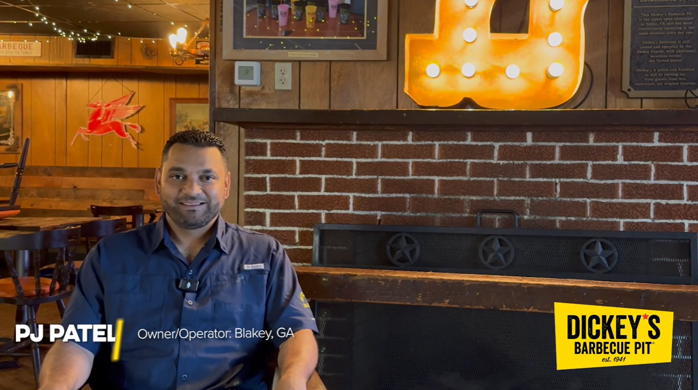 pj patel dickeys franchisee